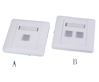 111315. Wall Plate 1 port / 2 port