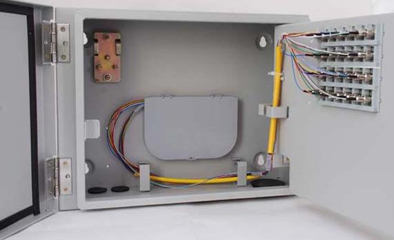 120308. Fiber Optic Cable Distribution Box (Metallic)