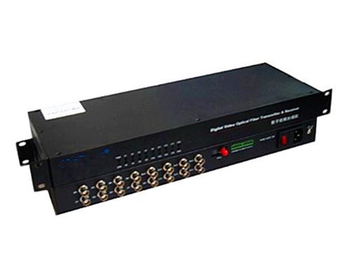 121201. 16ch video +1ch data Optical Video Transceiver