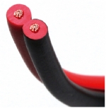 130402. Red & Black Speaker Cables