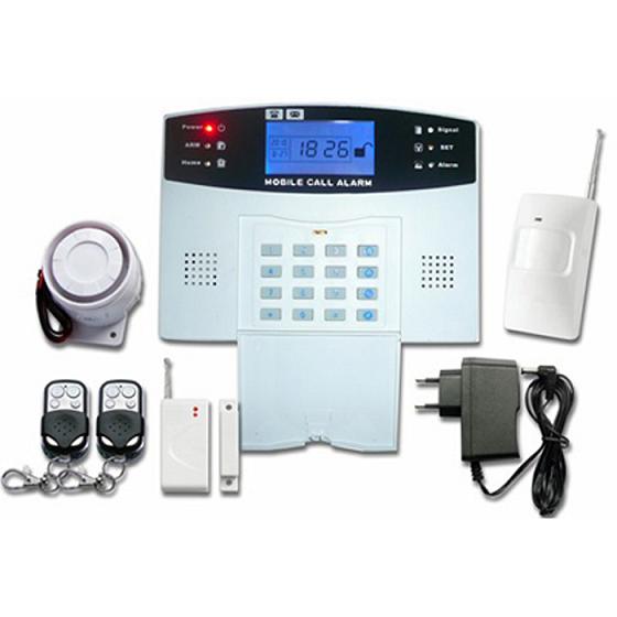 131202. GSM LCD alarm system with voice indication