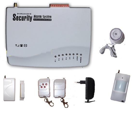 131203. house GSM alarm system with voice indication and dual talk