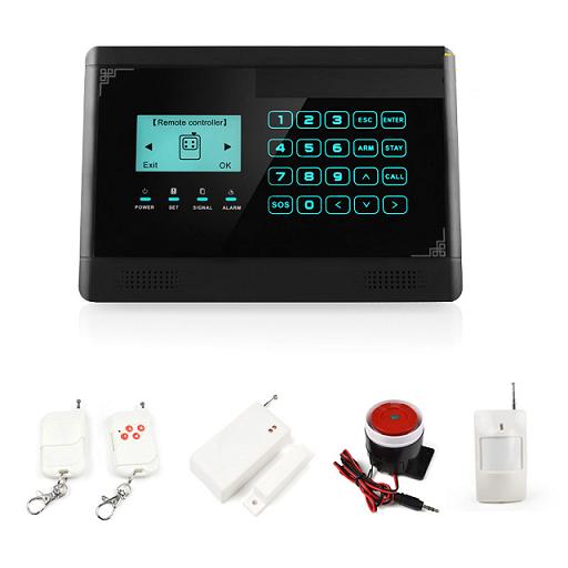 131210. GSM home alarm system with touch LCD screen VIP-601A