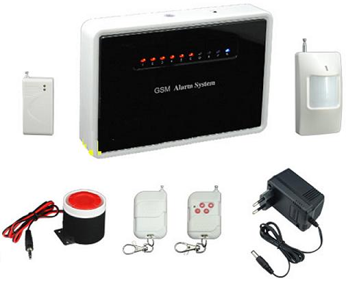 131215. Wireless/wired GSM alarm system with voice prompt