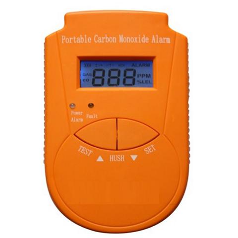131705. portable CO detector with LCD display