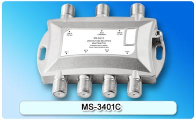 150615. MS-3401C 3 in 4 Multiswitch, 3 In Series