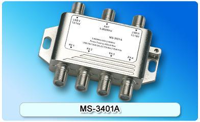 150616. MS-3401A 3 in 4 Multiswitch, 3 In Series