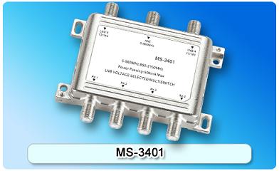 150617. MS-3401 3 in 4 Multiswitch, 3 In Series