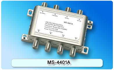 150620. MS-4401A 4 in 4 Multiswitch, 4 In Series
