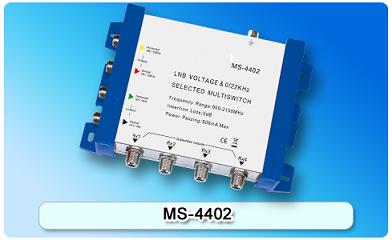 150623. MS-4402 4 in 4 Multiswitch, 4 In Series