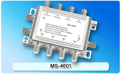 150624. MS-4601 4 in 6 Multiswitch, 4 In Series