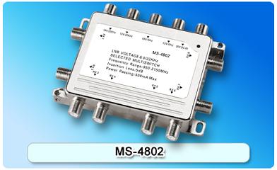 150626. MS-4802 4 in 8 Multiswitch, 4 In Series