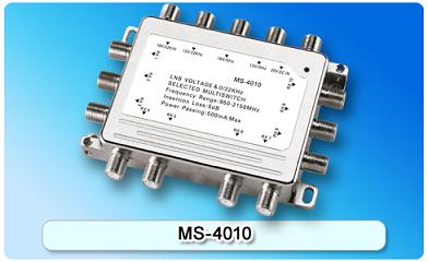 150627. MS-4010 4 in 10 Multiswitch, 4 In Series