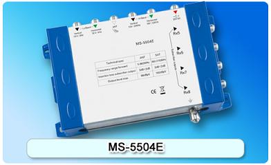150639. MS-5504E End-type 5 in 4 Multiswitch, 5 In Series