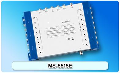 150642. MS-5516E End-type 5 in 16 Multiswitch, 5 In Series
