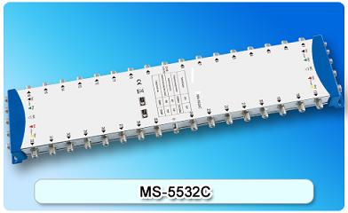 150646. MS-5532C Cascadable Multiswitch of 5 in 24, 5 In Series