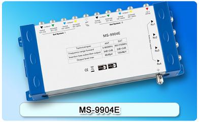 150654. MS-9904E End-type 9 in 4 Multiswitch, 9 In Series