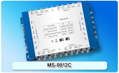 150660. MS-9912C Cascadable Multiswitch of 9 in 12, 9 In Series