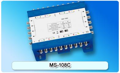 150668. MS-108C Cascadable Multiswitch of 10 in 8, 10 In Series