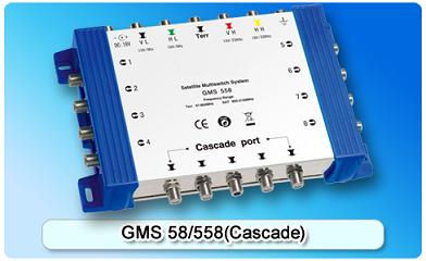 150713. GMS 58/558(Cascade) 5 in 8 Multiswitch