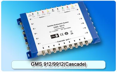 150718. GMS 912/9912(Cascade) 9 in 12 Multiswitch