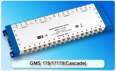 150726. GMS 178/17178(Cascade) 17 in 8 Multiswitch