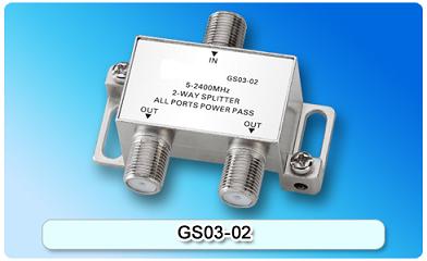 150812. GS03-02 SAT 2-Way Splitter