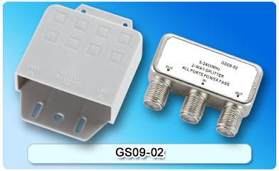 150843. GS09-02 SAT 2-Way Splitter