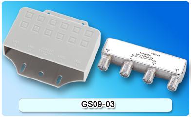 150844. GS09-03 SAT 3-Way Splitter