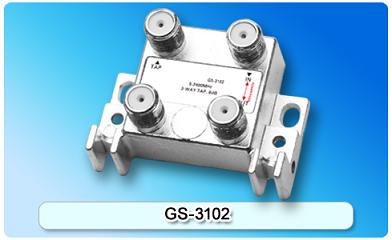 150858. GS-3102 5-2400MHz SAT 2-way Tap