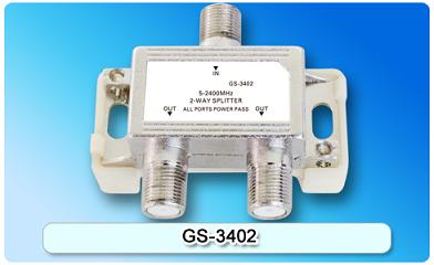 150876. GS-3402 SAT 2-Way Splitter