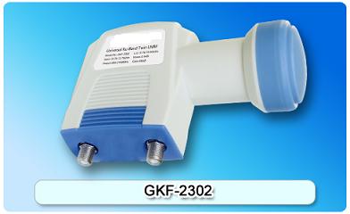 151023. GKF-2302 Universal Ku-Band Twin LNBF