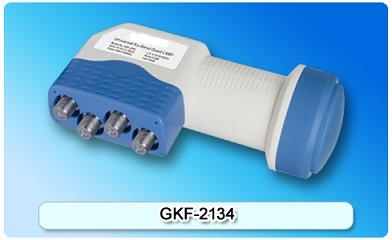 151030. GKF-2134 Universal Ku-Band Quad LNBF