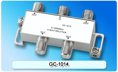 151408. GC-1014 5-1000MHz 4-way Splitter