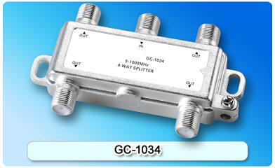 151413. GC-1034 5-1000MHz 4-way Splitter