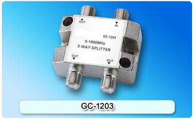 151422. GC-1203 5-1000MHz 3-way Splitter