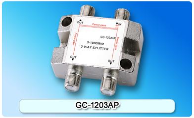 151427. GC-1203AP 5-1000MHz 3-way Splitter