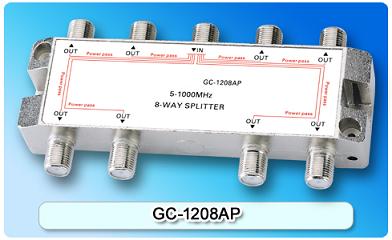 151430. GC-1208AP 5-1000MHz 8-way Splitter