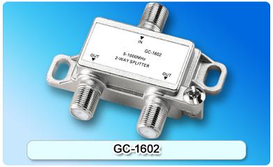 151440. GC-1602 5-1000MHz 2-way Splitter
