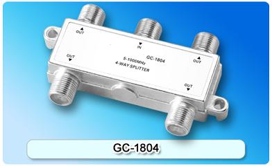 151448. GC-1804 5-1000MHz 4-way Splitter