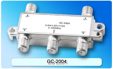 151458. GC-2004 5-1000MHz 4-way Splitter