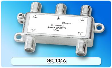 151461. GC-104A 5-1500MHz HPNA 4-way Splitter