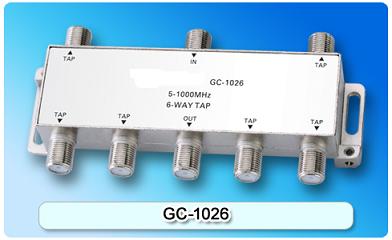 151505. GC-1026 5-1000MHz 6-way Tap