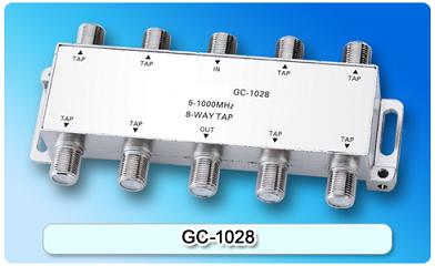 151506. GC-1028 5-1000MHz 8-way Tap