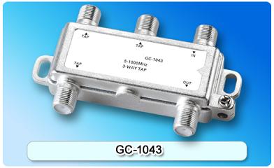 151509. GC-1043 5-1000MHz 3-way Tap