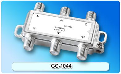 151510. Zinc die-cast housing, tin-plated Screening factor: 5-1000MHz≥100dB Easy installation Low insertion loss,high return loss and isolation Micro-strip circuit design and perfect performance index All ports F-(f)connector,75 Ohm