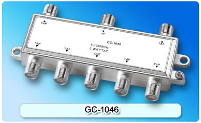 151511. GC-1046 5-1000MHz 6-way Tap