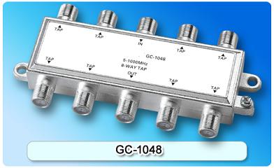 151512. GC-1048 5-1000MHz 8-way Tap