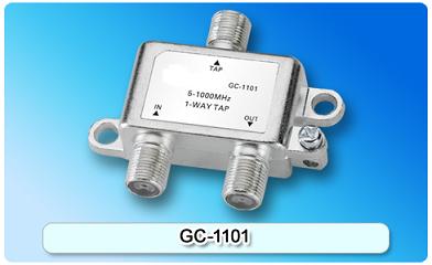 151519. GC-1101 5-1000MHz 1-way Tap