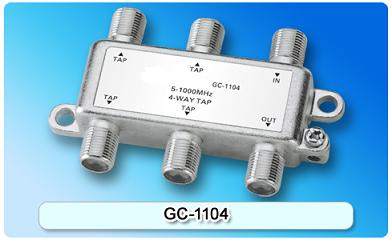 151522. GC-1104 5-1000MHz 4-way Tap